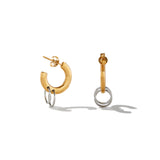 Kaia Two Tone Earring