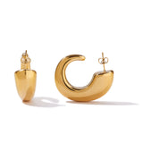 Kylie Large Chrome Earring