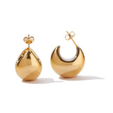 Rya Chrome Ball Earring